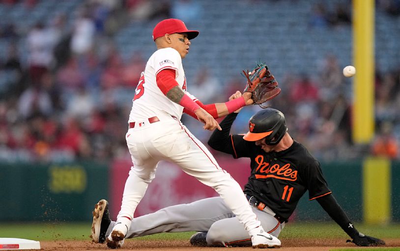 James McCann, Colton Cowser hit HRs to power Baltimore Orioles past slumping Angels 4-2 - WTOP News