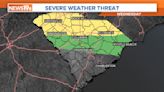 Severe weather is possible today and Thursday