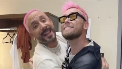 Lance Bass and AJ McLean Joke They’re in Their ‘Pink Era’ as They Show Off Dyed Hair: ‘Girl Dads’