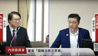 張智倫跳針要求澄清抹黑 林右昌尬笑：找錯對象「黨政分離」 | 政治 | Newtalk新聞