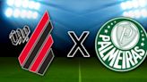 Athletico-PR x Palmeiras no Brasileirão: onde assistir, horário e escalação