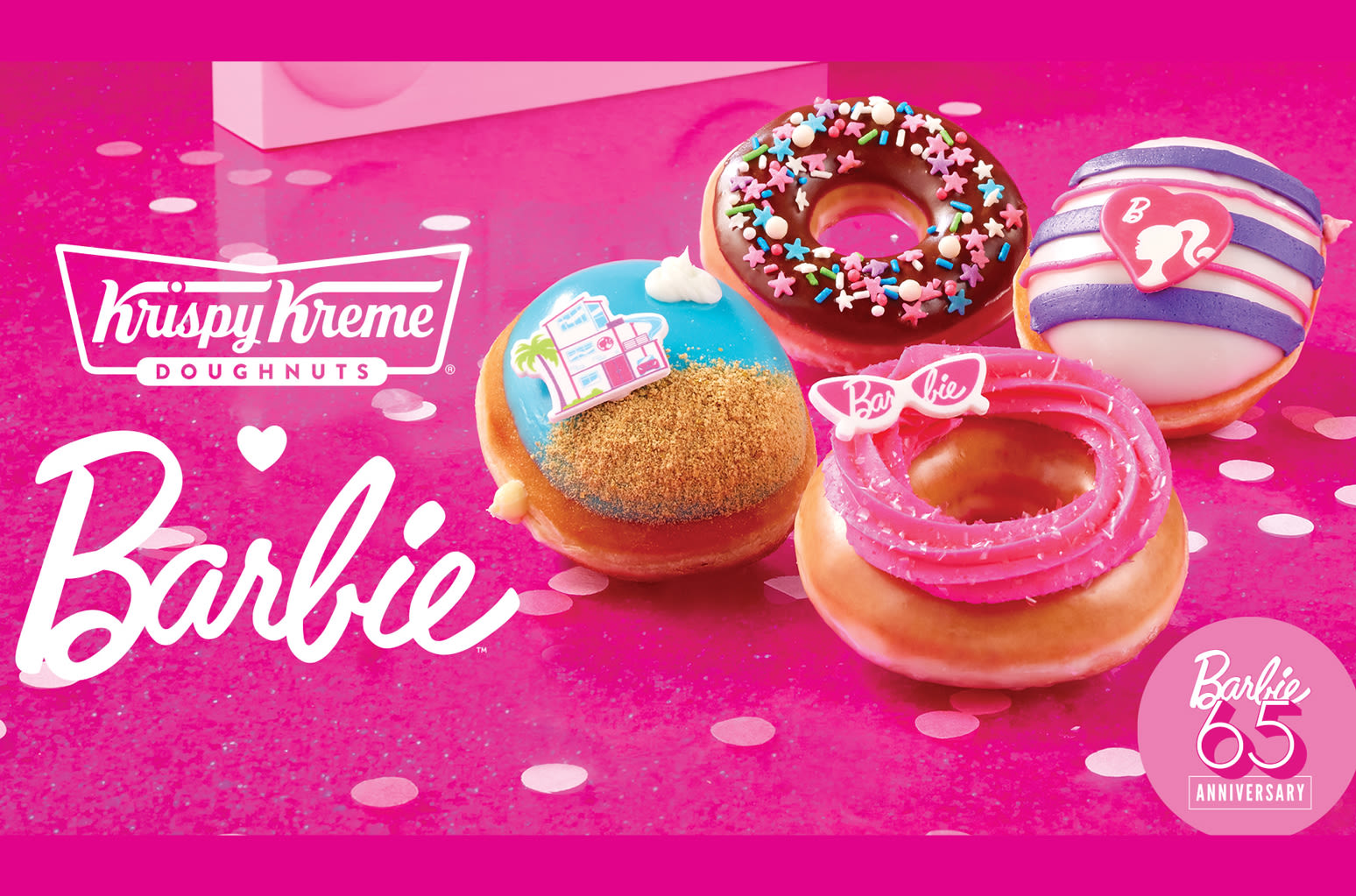 Barbie Teams With Krispy Kreme for a Tasty New Collection: How to Buy the Limited-Edition Doughnuts Online