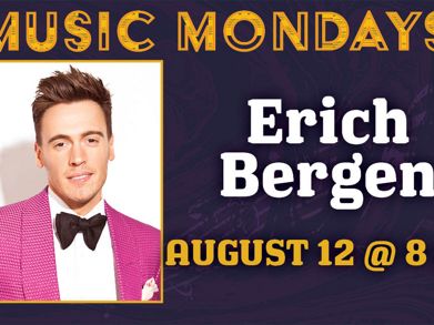 Music Mondays with Erich Bergen in Long Island at Bay Street Theater 2024