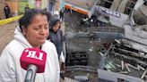 Madre de trabajador muerto en la deflagración de grifo en VMT da duro testimonio tras enterarse