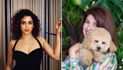 Sanya Malhotra in black bodycon to Twinkle Khanna’s photos with pet poodle: Top Instagram moments