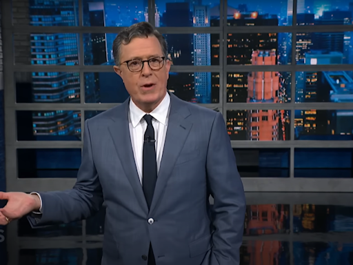 Stephen Colbert roasts Fox News for failed efforts to attack Kamala Harris