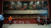 The Activists Trying to Stick It to Big Oil by Gluing Themselves to Art