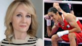 Para JK Rowling, la boxeadora Imane Khelif es “un hombre protegido por un establishment deportivo misógino”