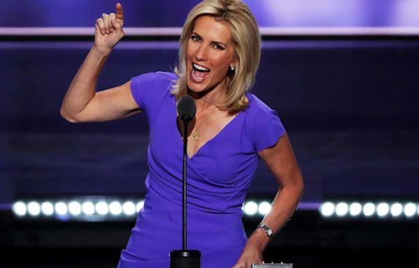 Fox's Laura Ingraham says she got stuck on a plane for 8 hours, forcing her to call into her own show to say why she couldn't make it