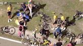 El escalofriante accidente en en la Vuelta al País Vasco, que dejó internado a Jonas Vingegaard, ganador del último Tour de Francia