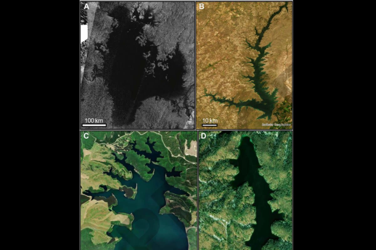 Lakes on Saturn's largest moon Titan shaped by waves, scientists say