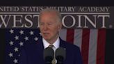 Biden underscores America's role in world affairs in West Point speech