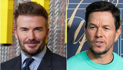 David Beckham demandó a Mark Wahlberg por pérdidas millonarias de una compañía fitness