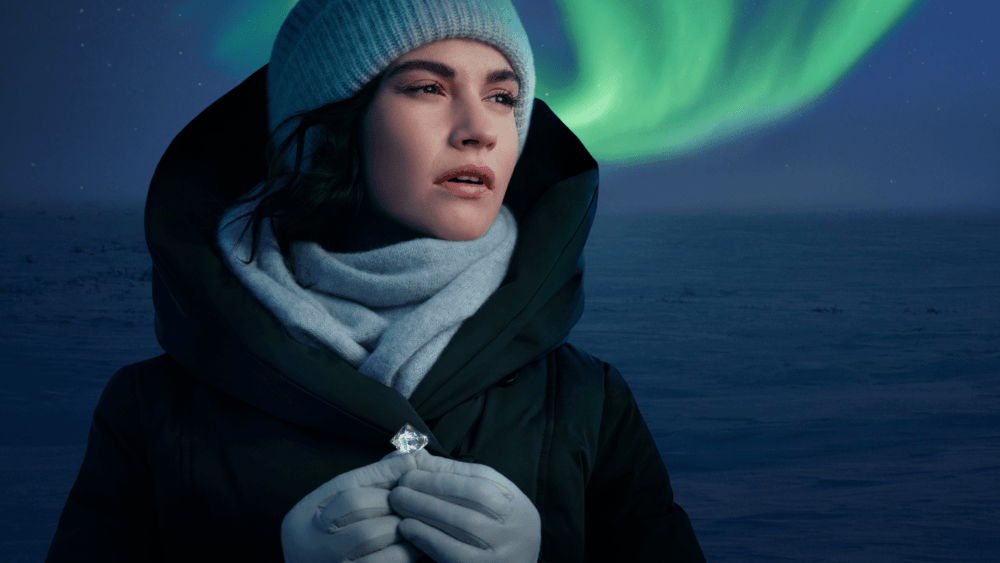 Lily James Stars in Natural Diamond Council’s Latest Campaign