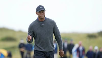 Is Tiger Woods claiming Arnold Palmer’s mantle of congratulating winners in golf?