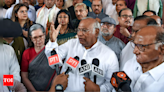 Conduct NEET-UG again in transparent manner: Kharge | India News - Times of India