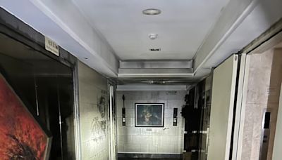 新竹豪宅災後現況曝光 地板、牆壁充滿焦油黑一片