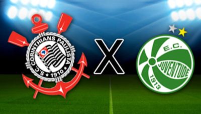 Corinthians x Juventude no Brasileirão: onde assistir ao vivo, horário e escalação