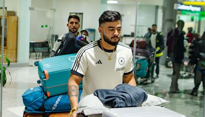 PIX: Team India lands in Harare for Zimbabwe T20Is