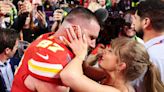 Taylor Swift and Travis Kelce Pack on the PDA in Possible Final Eras Tour Appearance Before Chiefs Training Camp