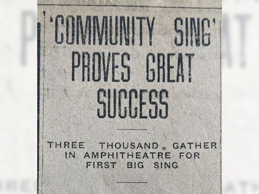 100 years ago in Redlands: Redlands Bowl Summer Music Festival is born July 2, 1924, with first Community Sing