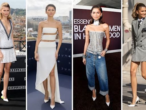 Zendaya nunca se equivoca con sus elecciones de moda y sus zapatos pumps blancos lo demuestran