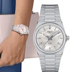 TISSOT 天梭 PRX 手錶 女錶 珍珠母貝 -35mm 手錶 慶端午 包粽 指針錶-T1372101111100