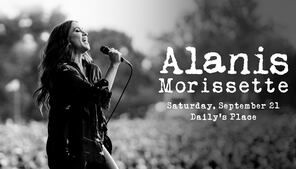 Alanis Morissette coming to Daily’s Place this fall, tickets on sale now