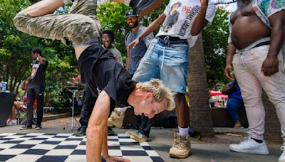 Breakdancing may be new to the Olympics, but it's a staple in Charleston's Marion Square. Meet D.O.A.