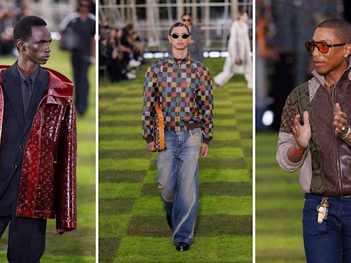 Pharrell Williams unveils Louis Vuitton's Spring 2025 Collection on UNESCO rooftop