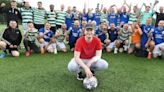 Brave East Kilbride man rings the bell ahead of charity match after beating rare leukaemia