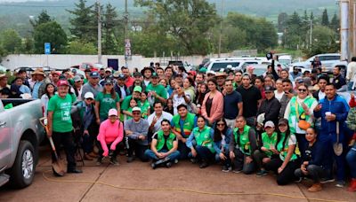 Arranca PVEM reforestación “un árbol por un voto”, comprometida en campaña