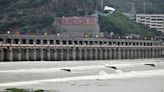 WRD discharges 13,500 cusecs of flood waters from Prakasam Barrage