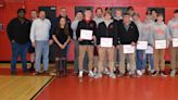 Wells High School wrestling champs lauded by School Committee