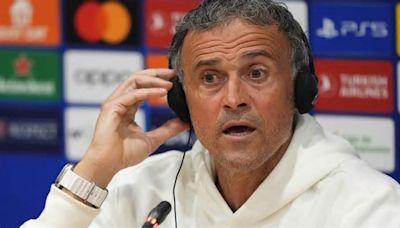 Luis Enrique: "Mañana será la primera gran remontada del PSG"