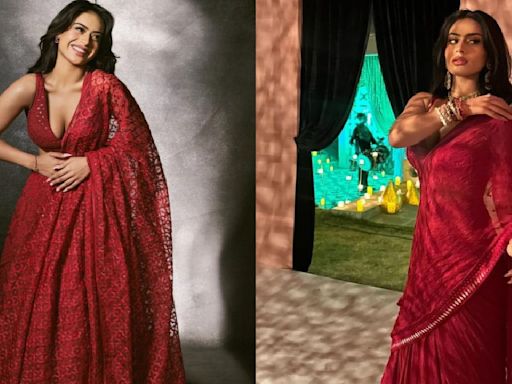 Lehenga or saree? Get inspired by Nysa Devgan’s two stunning ethnic red outfits for the ultimate bridesmaid look