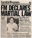 Martial law under Ferdinand Marcos