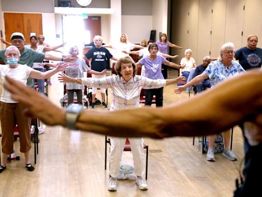 Column: The seniors in this balance class think President Biden should join them