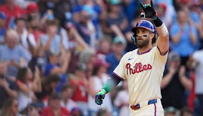 Bryce Harper ends home run slump as Philadelphia Phillies win 6-4 over New York Mets