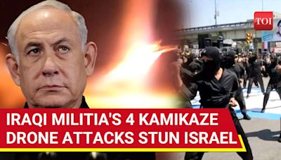 Iraq's Islamic Resistance Unleashes Kamikaze Drones On Israel Thrice In 3 Hours | Watch