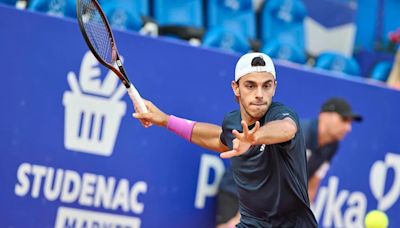 Golpe de Francisco Cerúndolo en Croacia: eliminó al 9° del mundo Andrey Rublev y jugará la quinta final de su carrera