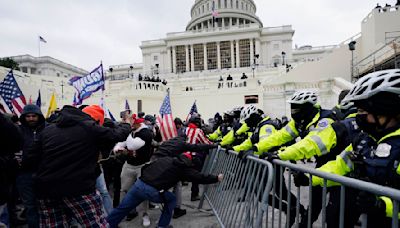 One man was a Capitol Police officer. The other rioted on Jan. 6. They're both running for Congress