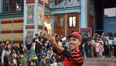 Una noche en el Museo Artequin con show de fuego, música, food trucks y mucho arte