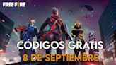 Free Fire | Códigos de hoy domingo 8 de septiembre de 2024: recompensas gratis