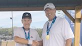 Local tennis duo proves you’re never too old to go for the Gold