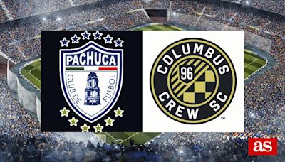 Pachuca vs Columbus Crew: estadísticas previas y datos en directo | Concacaf Champions Cup 2024