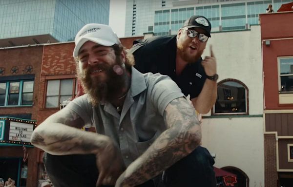 WATCH: Post Malone + Luke Combs Drop New Collab 'Guy for That'