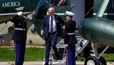 Biden looks to Pointe du Hoc to inspire the push for democracy abroad and at home