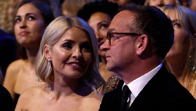 Holly Willoughby makes rare joint appearance with husband Dan at NTAs