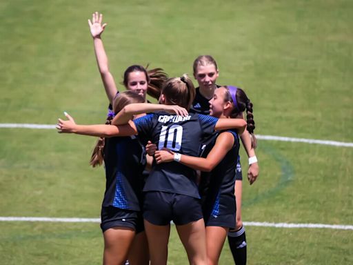 Christ the King girls’ soccer blows out Woods Charter in NCHSAA 1A championship